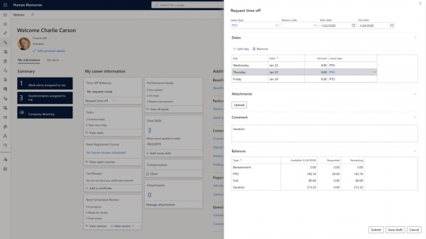 dynamics 365 human resources pricing