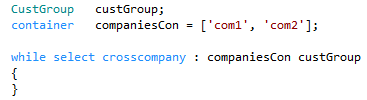 Working with Intercompany functionality 