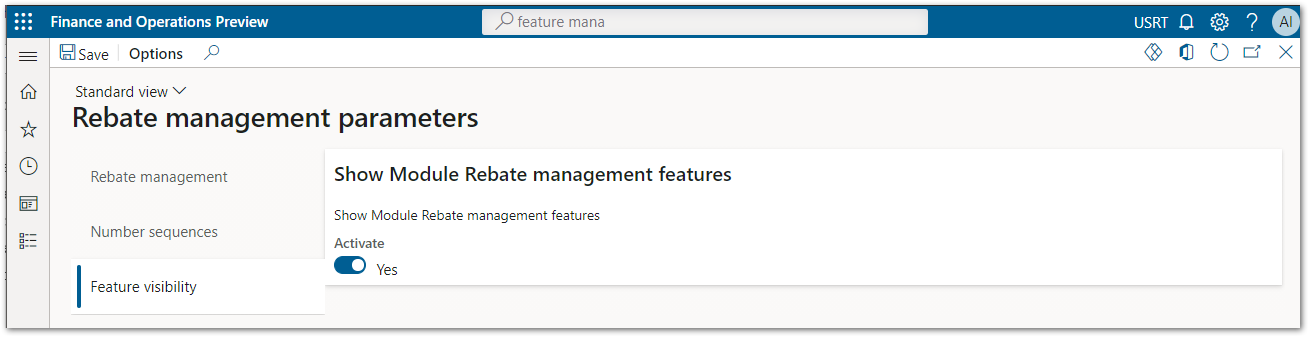 2-04 Rebate management module parameters. Price details activation