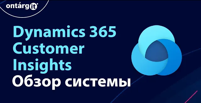 Обзор системы Microsoft Dynamics 365 Customer Insights