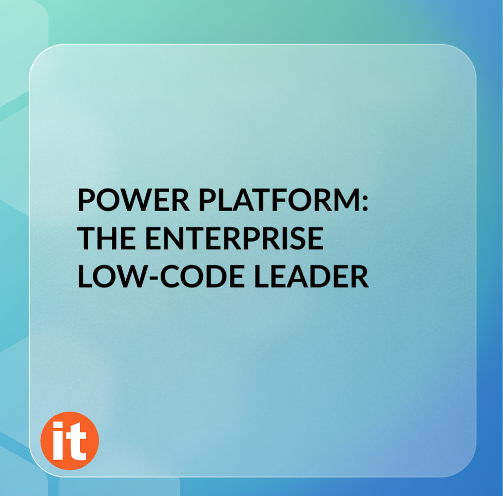Microsoft leads the way in low-code innovation: recognized as a leader in the 2025 Forrester Wave™