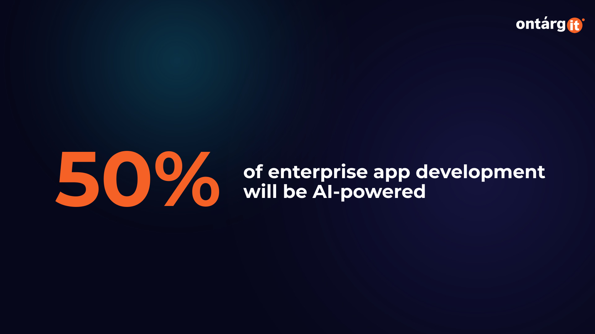 AI-powered enterprise app development