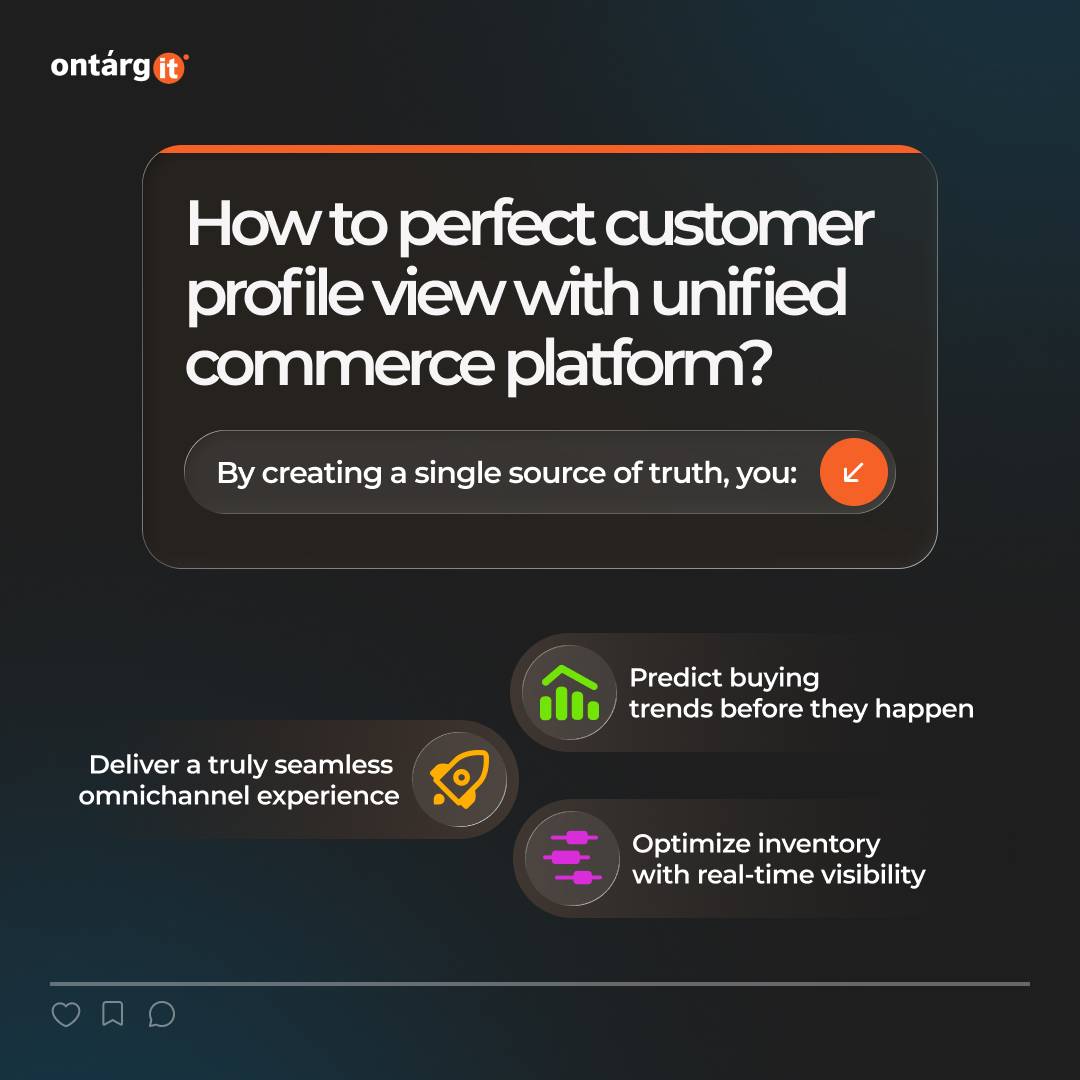 How to perfect the customer profile view with a unified commerce platform?