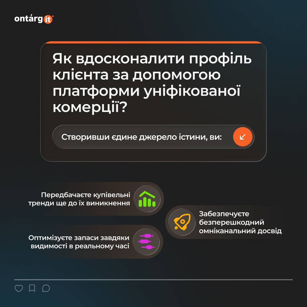 Як вдосконалити профіль клієнта за допомогою платформи уніфікованої комерції?