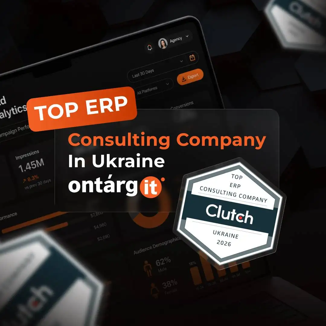 OntargIT Named Top ERP Consultant in Ukraine by Clutch