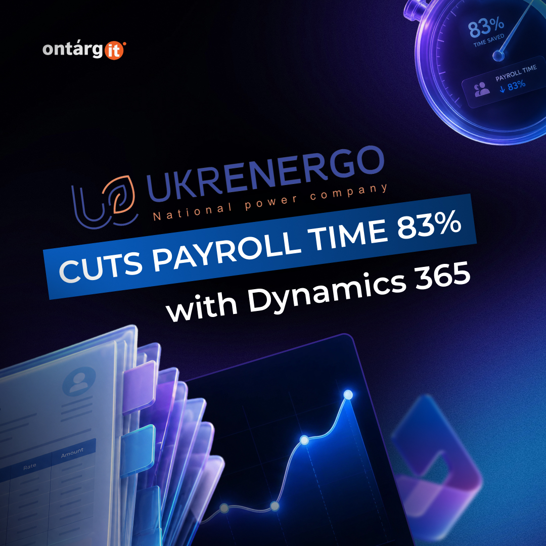 Ukrenergo Cuts Payroll Time 83% with Dynamics 365 HR & Payroll